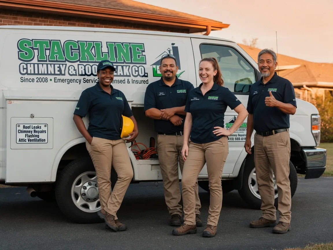 Chimney flashing repair company in Nelson, WI